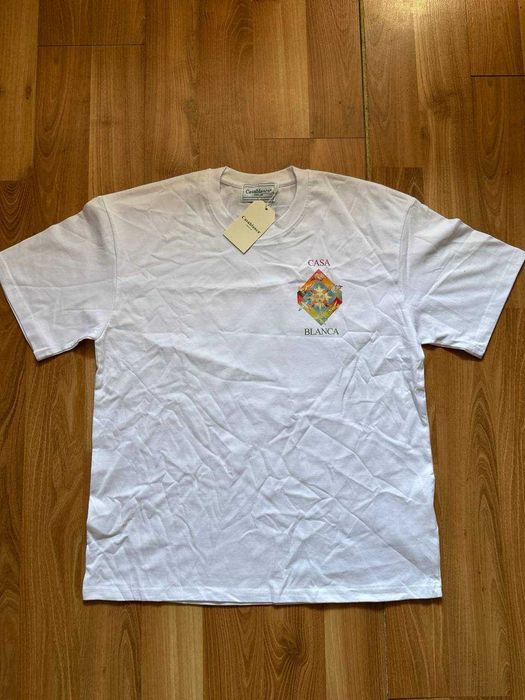 Tricou CasaBlanca cu eticheta (nu Nike, Gucci, Adidas, Balenciaga)