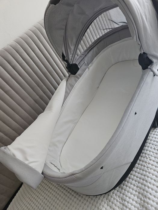 Cybex кош за новородено S lux lava grey за Balios S lux. В гаранция.