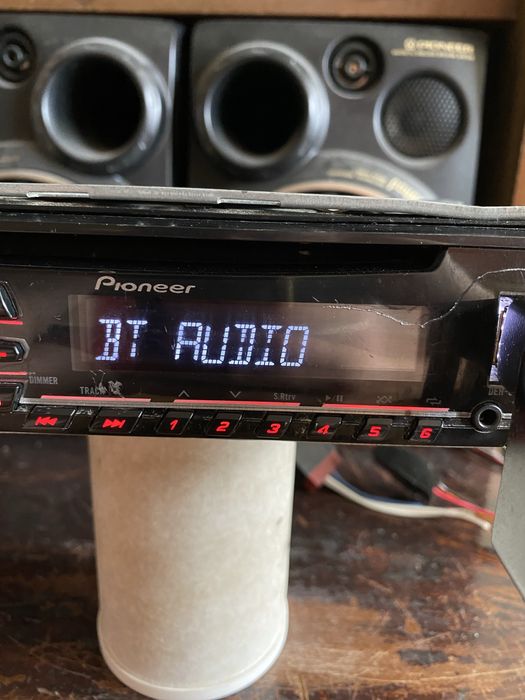 PIONEER deh-09bt - авто радио USB, BLUETOOTH плеър за кола сд cd