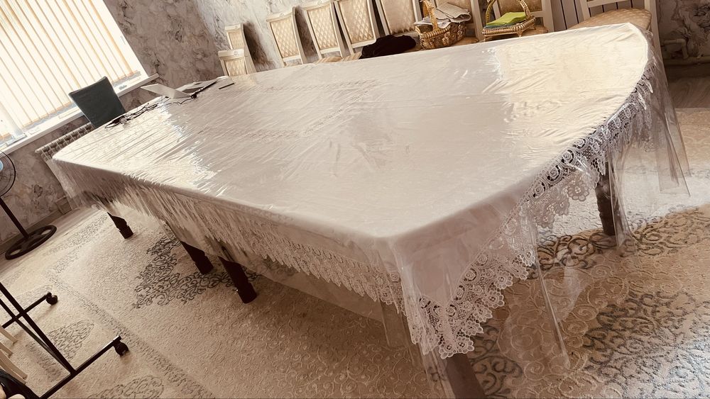 Залга стол дастарханымен