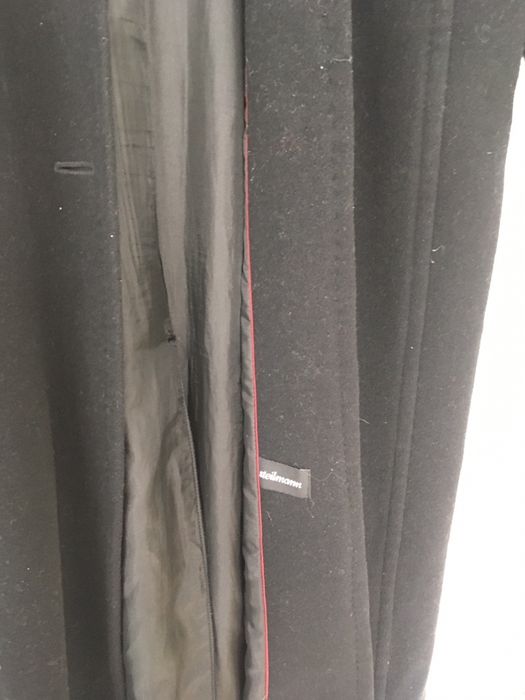 palton de lana, negru