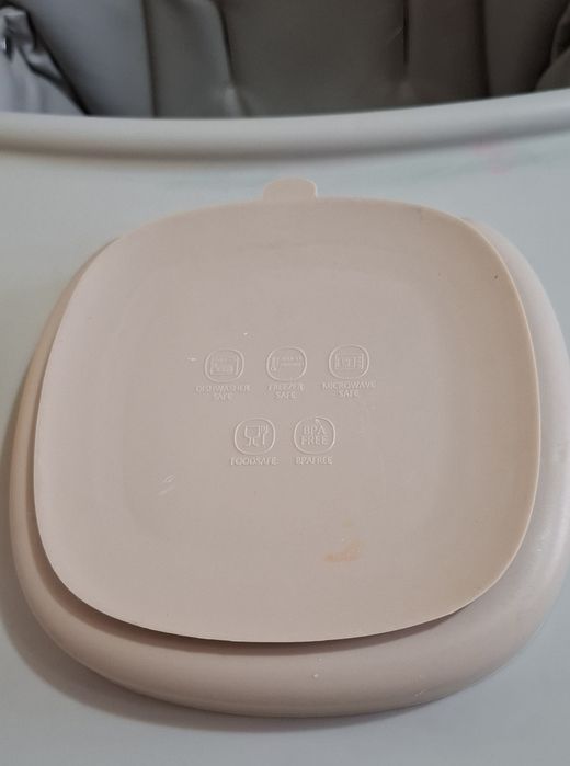 Детская силиконовая посуда для кормления