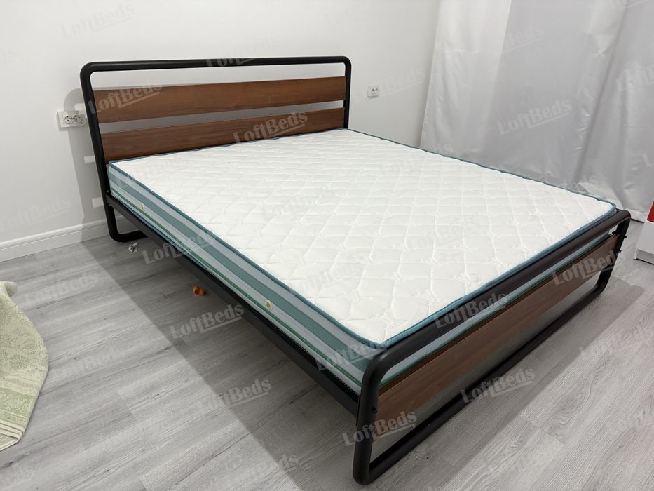 Односпальная и Двуспальная кровать ВЕЛИКИЙ, Temir divan loft