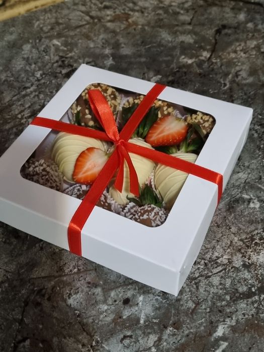 клубника в шоколаде