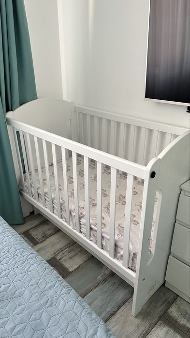 Детско легло Arbor Петит Мече 120×60 см + матрак