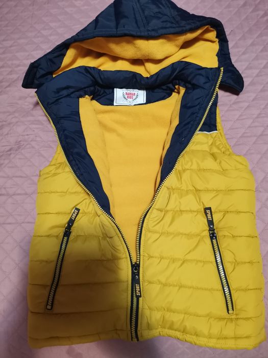 Детско елече цвят горчица