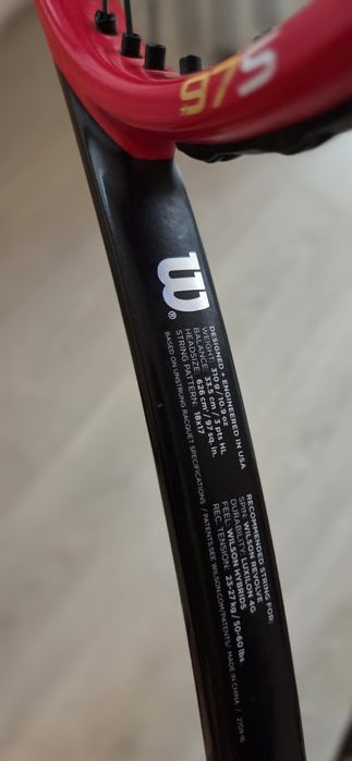 Wilson Pro Staff 97S – 310 g – Spin Effect Technology – G2