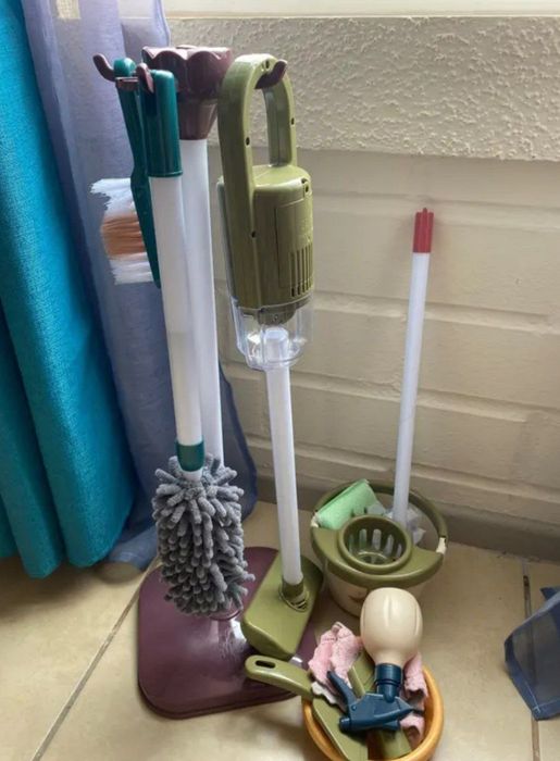 Детский набор для уборки, комплект для ролевых игр