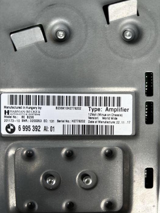 Amplificator BMW Harman Kardon