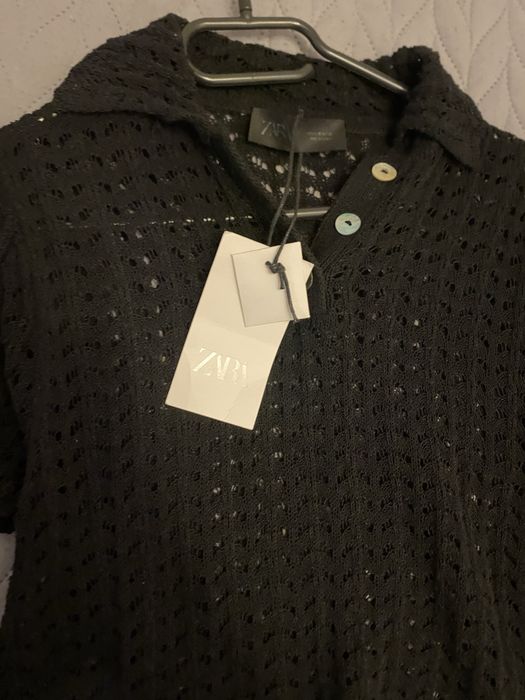 Top negru de la zara