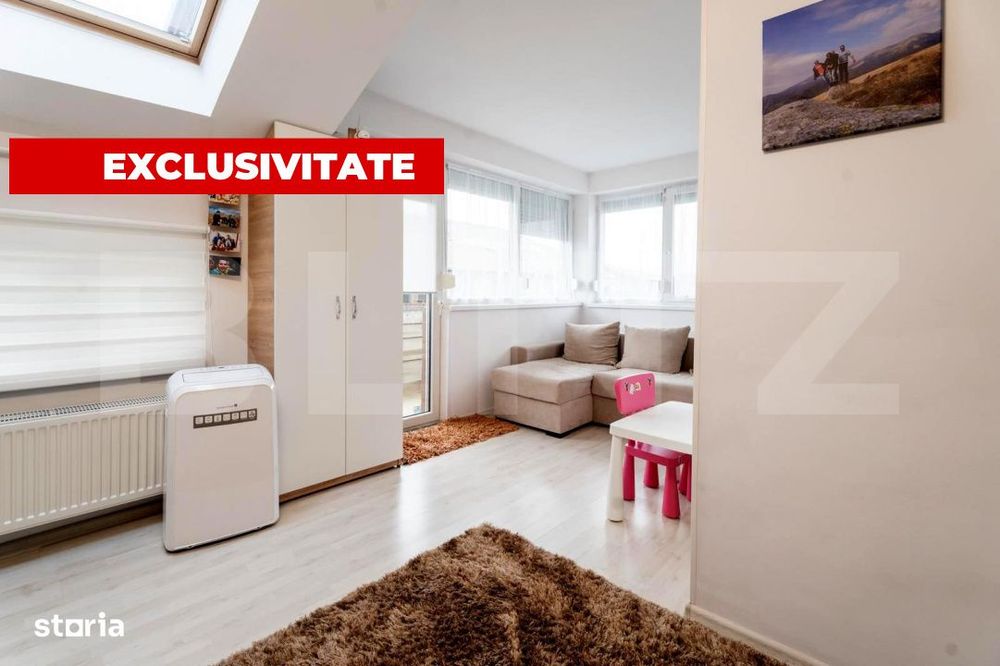 Apartament 3 camere, 58.40 mp, strada Florilor