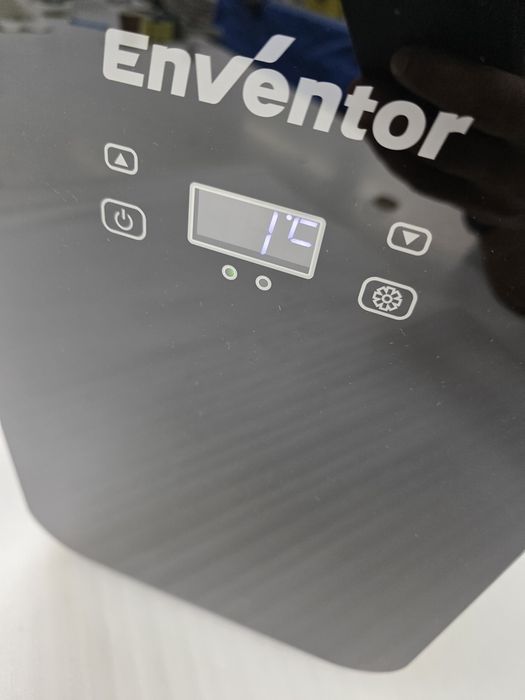 10L Мини Хладилник 12V / 220V, LCD Дисплей, Охлаждане и Затопляне, Enventor