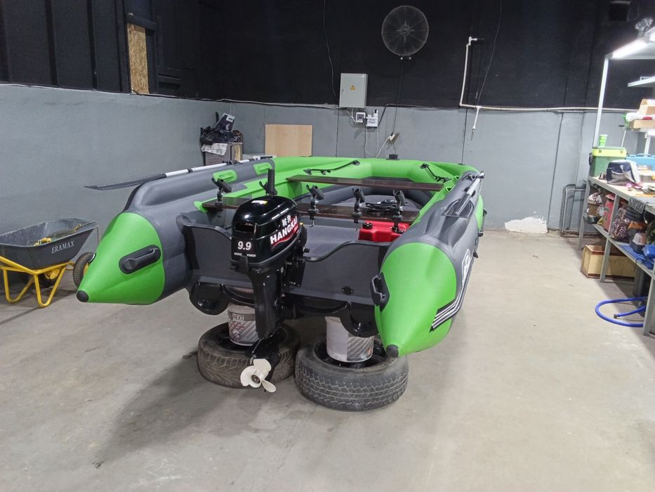 Продам лодку ПВХ с мотором Skat-400