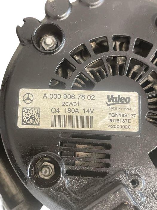 Alternator Mercedes-Benz E-Class W212 2009 -> 2.2 E 250 Cdi / Bluetec 4-Matic Om 651.924 A0009067802