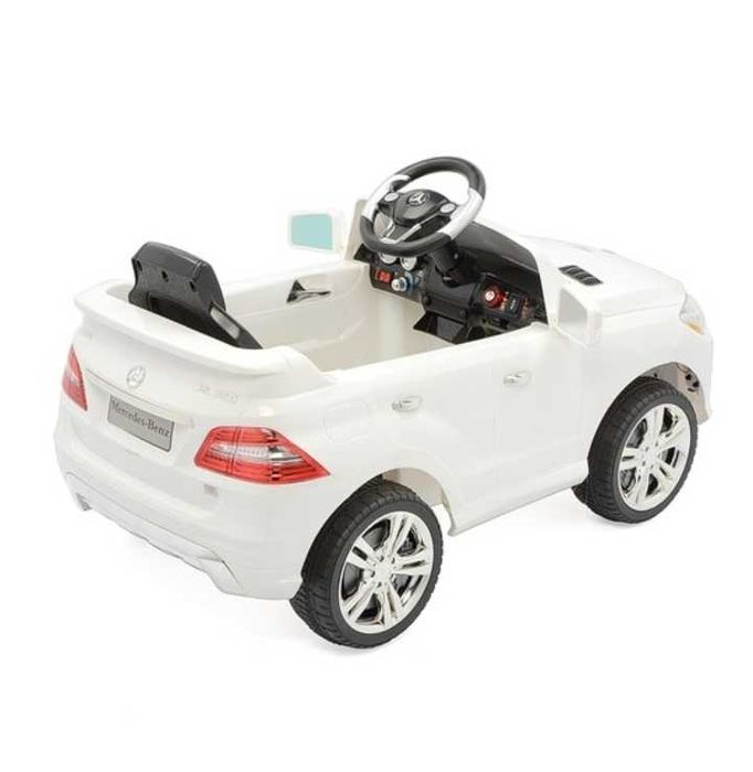 Електрическа кола с дистанционно управление за деца Mercedes, Бяла