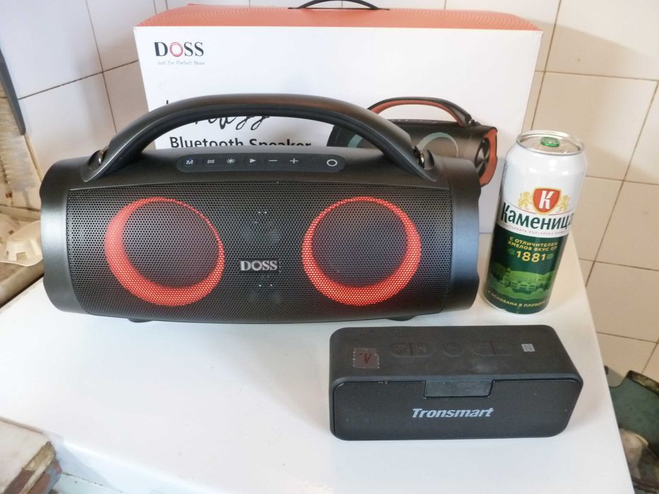 Нова 100 вата мощна Bluetooth колона DOSS Extreme Boom Pro, с TWS функция
