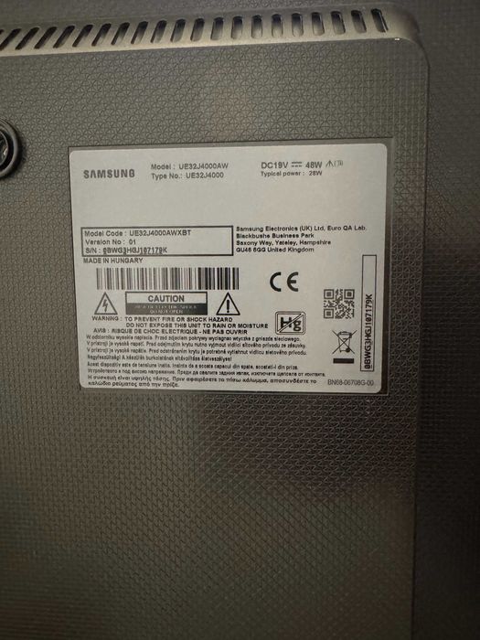 Televizor LED Samsung UE32J4000, 80 cm, HD, HDMI, USB