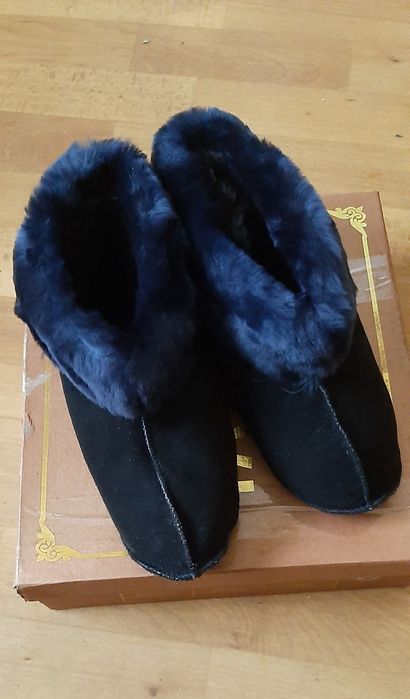 тапочки чуни натуральная овчина