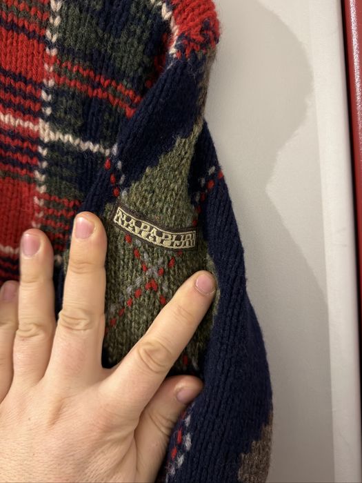 Bluza cu fermoar  lana Napapijri