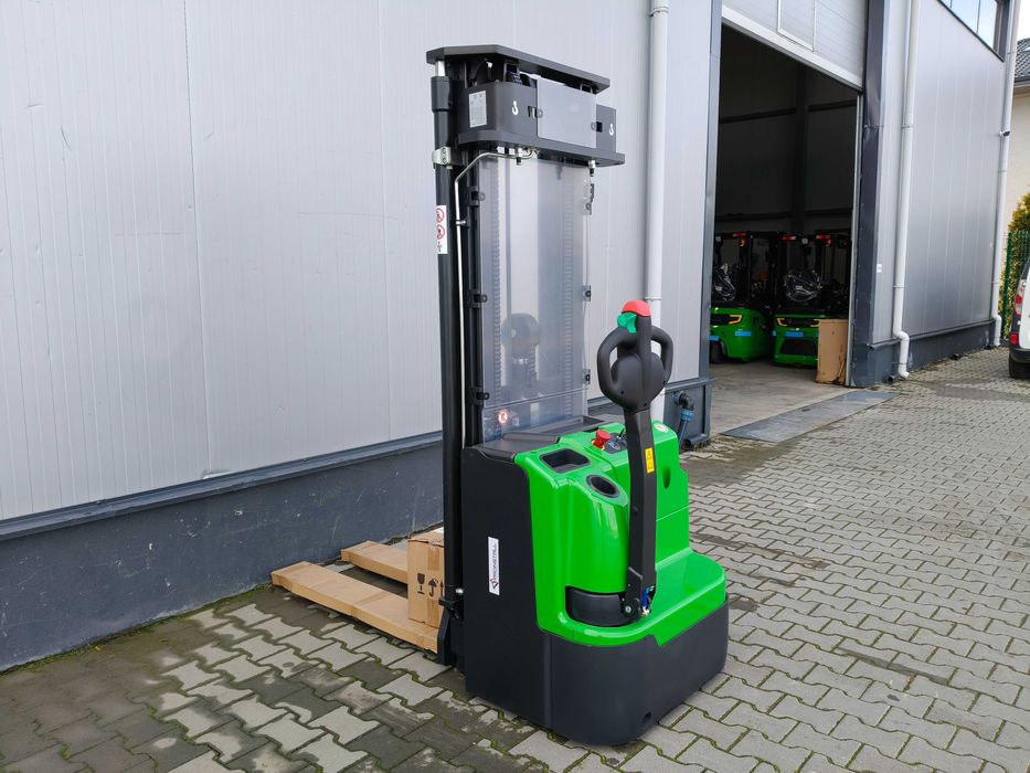 Ел. стакер Noblelift PS16L, товар до 1600 кг, повдигане до 4.6 м, НОВ