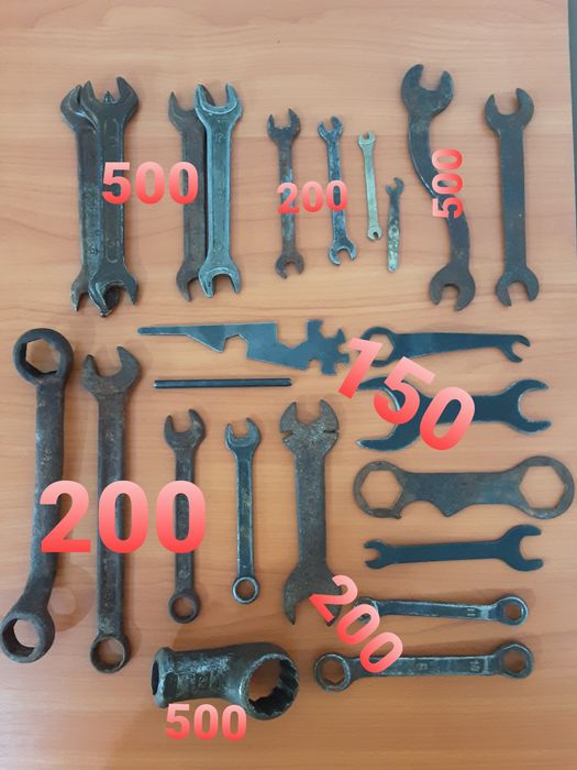 Продам советские ключи