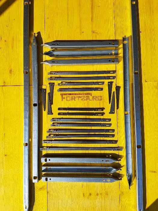 Placa galbena 27 mm, palca galbena cofranta tip Doka