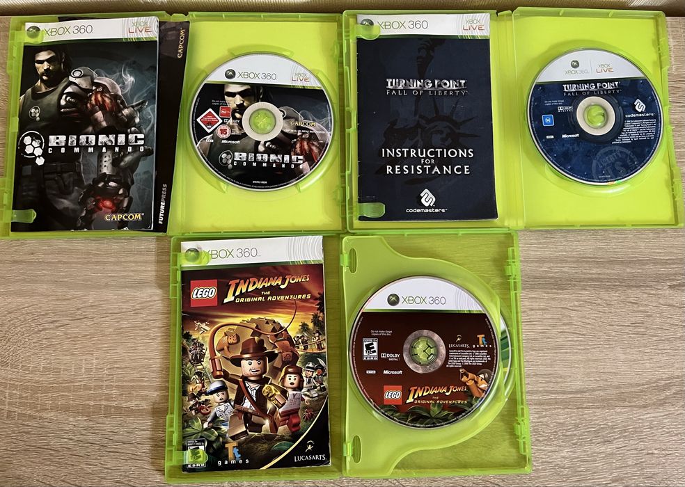 Диски на XBOX 360