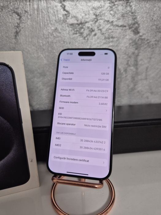 IPhone 15 PRO 5G Impecabil