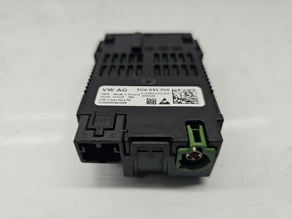 Conector auxiliar USB Volkswagen Taigo [Fabr 2021-2026] 2G6035700
