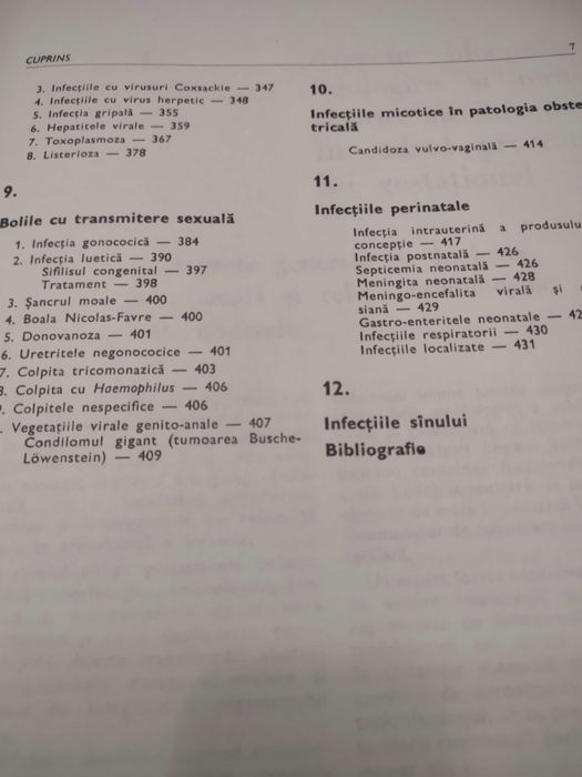 Infecția in obstretică și ginecologie