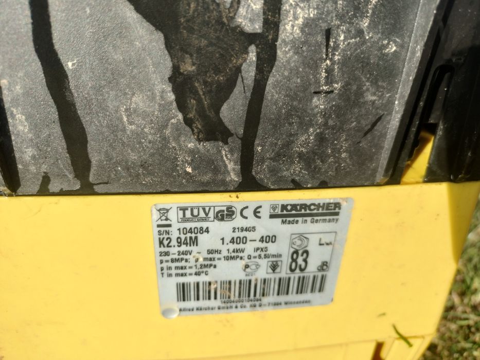 Aparat Karcher fără accesorii