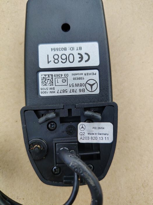 Bluetooth Mercedes w211
