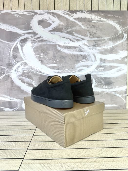 Christian Louboutin Low Black Spikes