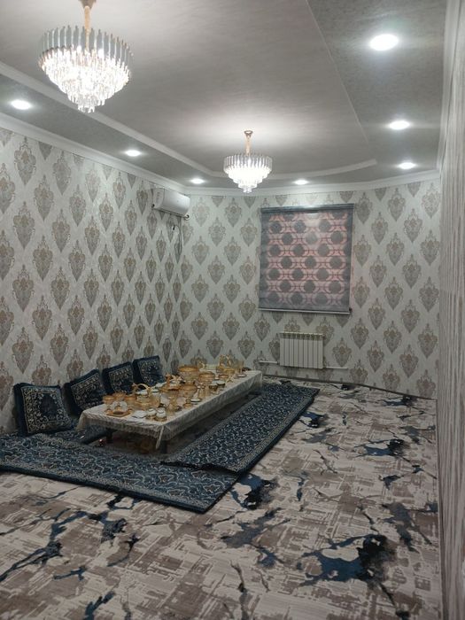 Hovli uy qarshi shahridan yangi remontdan chiqqan