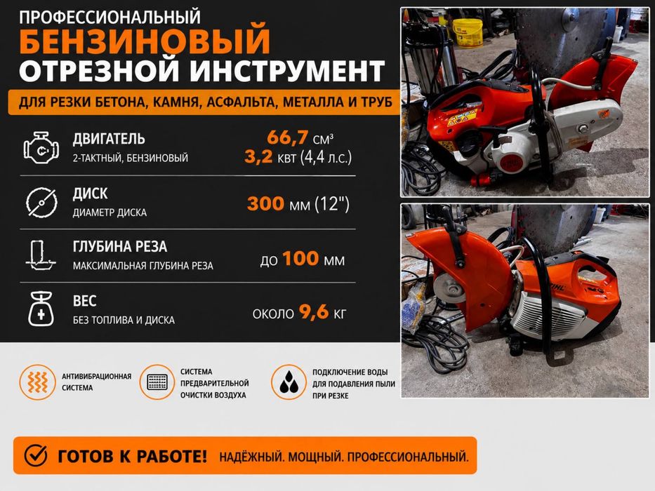 Продам новый Бензорез Stihl Ts 410
