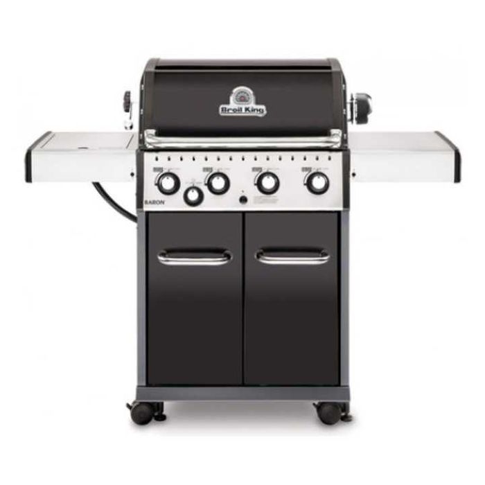 Gratar gaz BROIL KING 440 nou, nefolosit niciodata, doar montat, a stat sub husa, cu butelie noua,