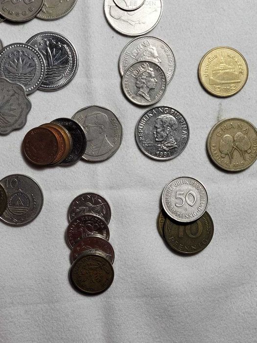 Коллекция РЕДКИХ монет ХХ века из разных стран