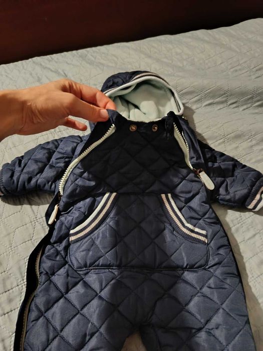 Нов бебешки зимен космонавт Babaluno, р-р 0-3 мес., 56-62 см