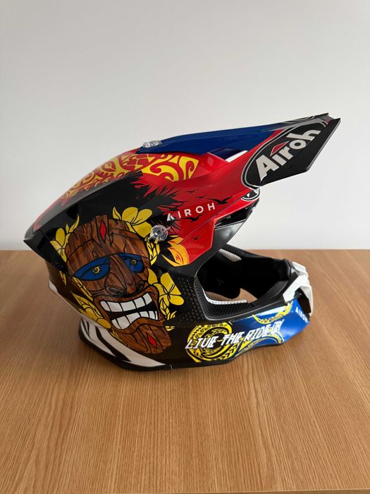 Cască moto/enduro/cross Airoh Twist 2.0 Tiki Gloss, Mărime L