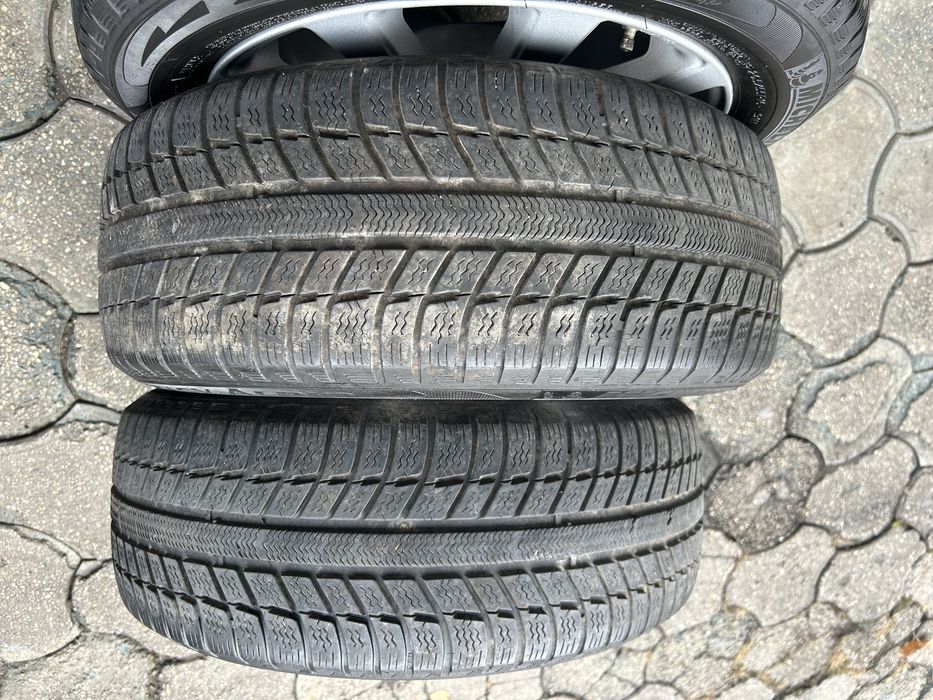 Jante aliaj 5x112mm, anvelope iarna 205/55 R16, VW, Audi, Seat, SKoda, Mercedes