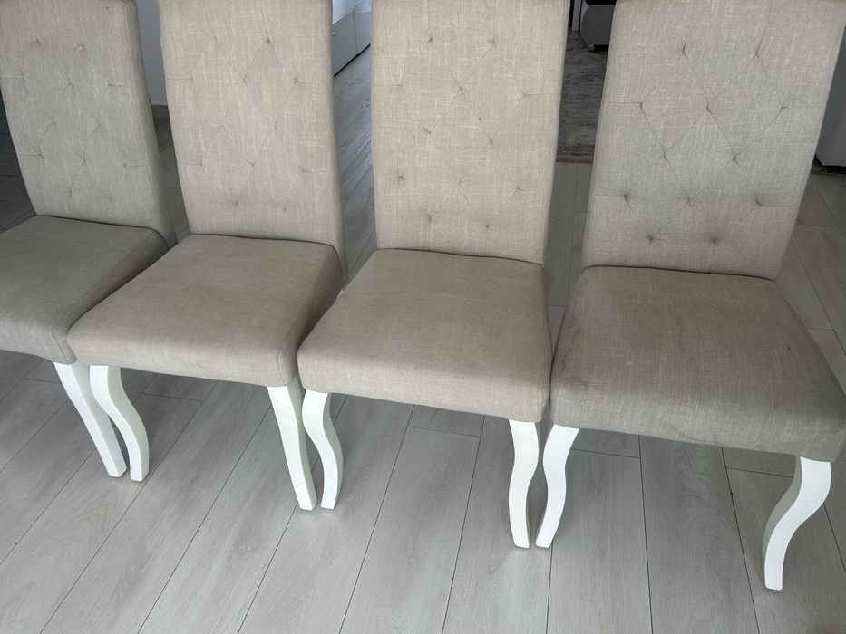Scaune dining elegante, stil clasic, capitonate (tip Chesterfield)
