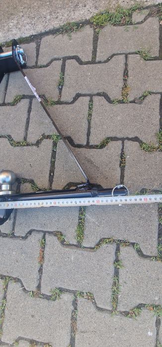 Bara remorcare tracțiune  kubota yanmar Mitsubishi iseki Hyundai originala 60 cm lungime si lungime butelie dintre tiranti fara cepuri 50