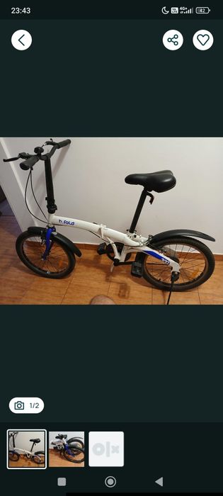 Bicicleta universală pliabilă
