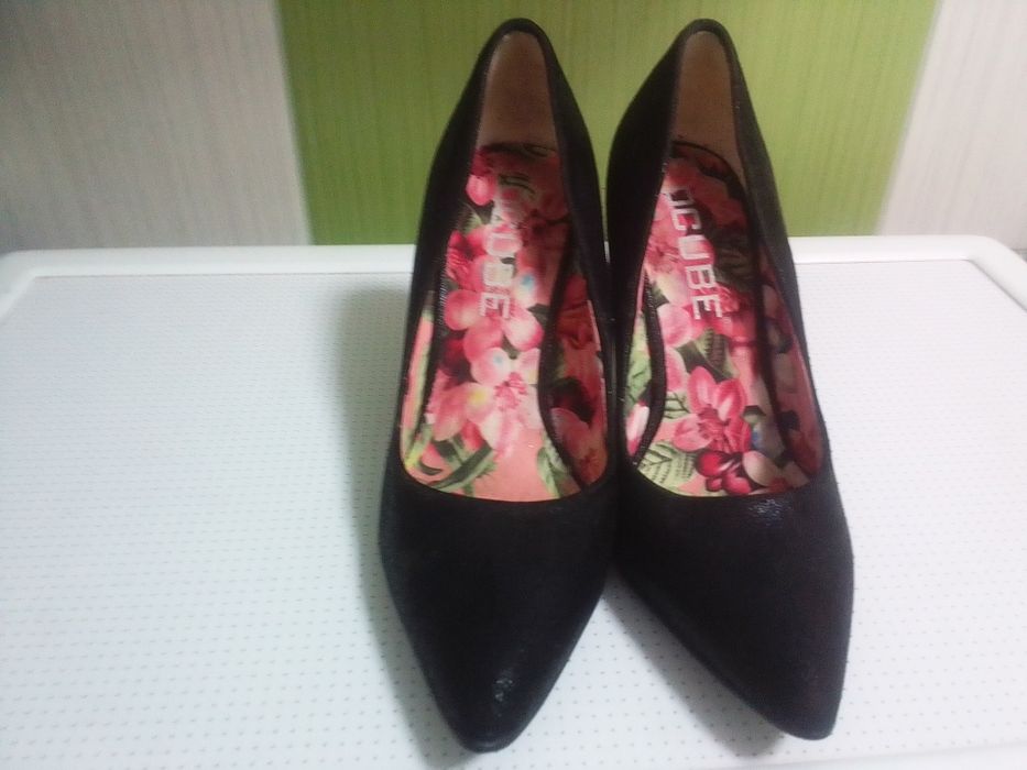 Pantofi Stiletto Negri
