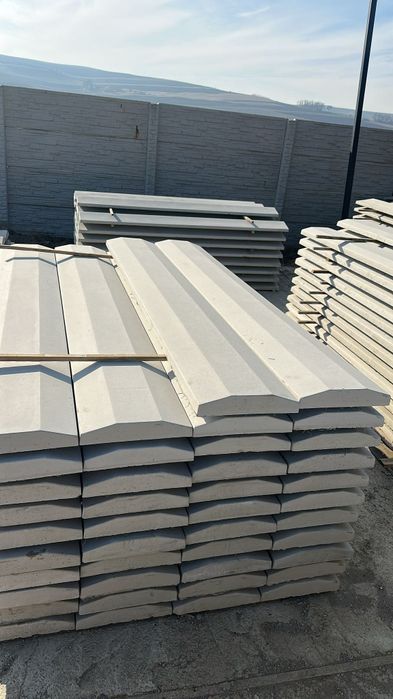 capace din beton pentru gard