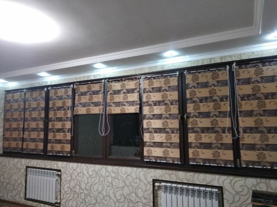 Жалюзи Плисе,горизонталные,комбо день и ноч