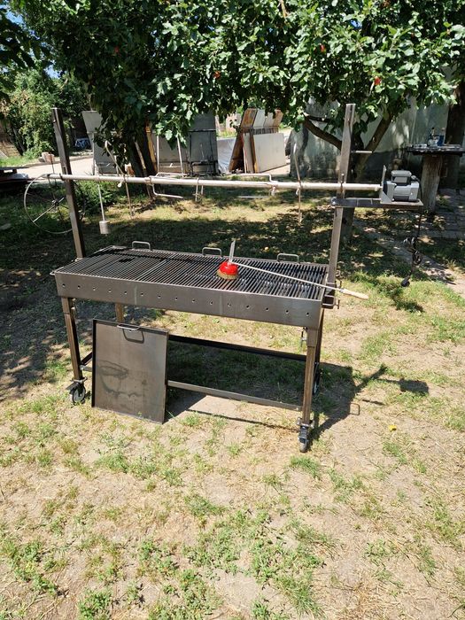 Gratar cu protap,gratar  gradina , gratar terasa, 150x60x15x4