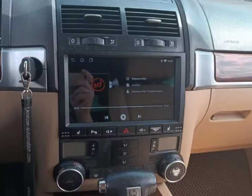 VOLKSWAGEN TOUAREG, MULTIVAN, T5 2002/2010 9'' -андроид навигация,9814