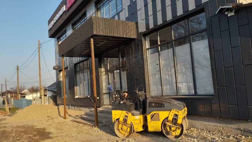 Асфальтирование качественно. Асфальт