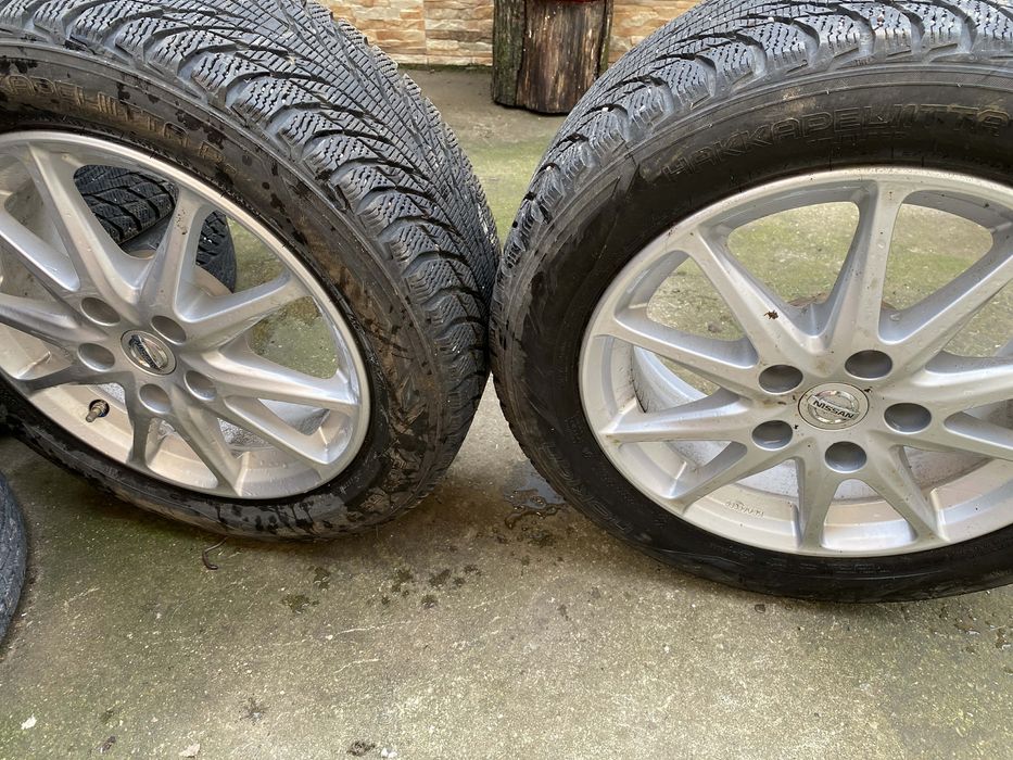 Jante noi si cauciucuri noi Nissan r16